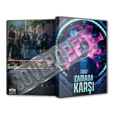 Zamana Karşı - 24 Jam Bersama Gaspar - 2024 Türkçe Dvd Cover Tasarımı